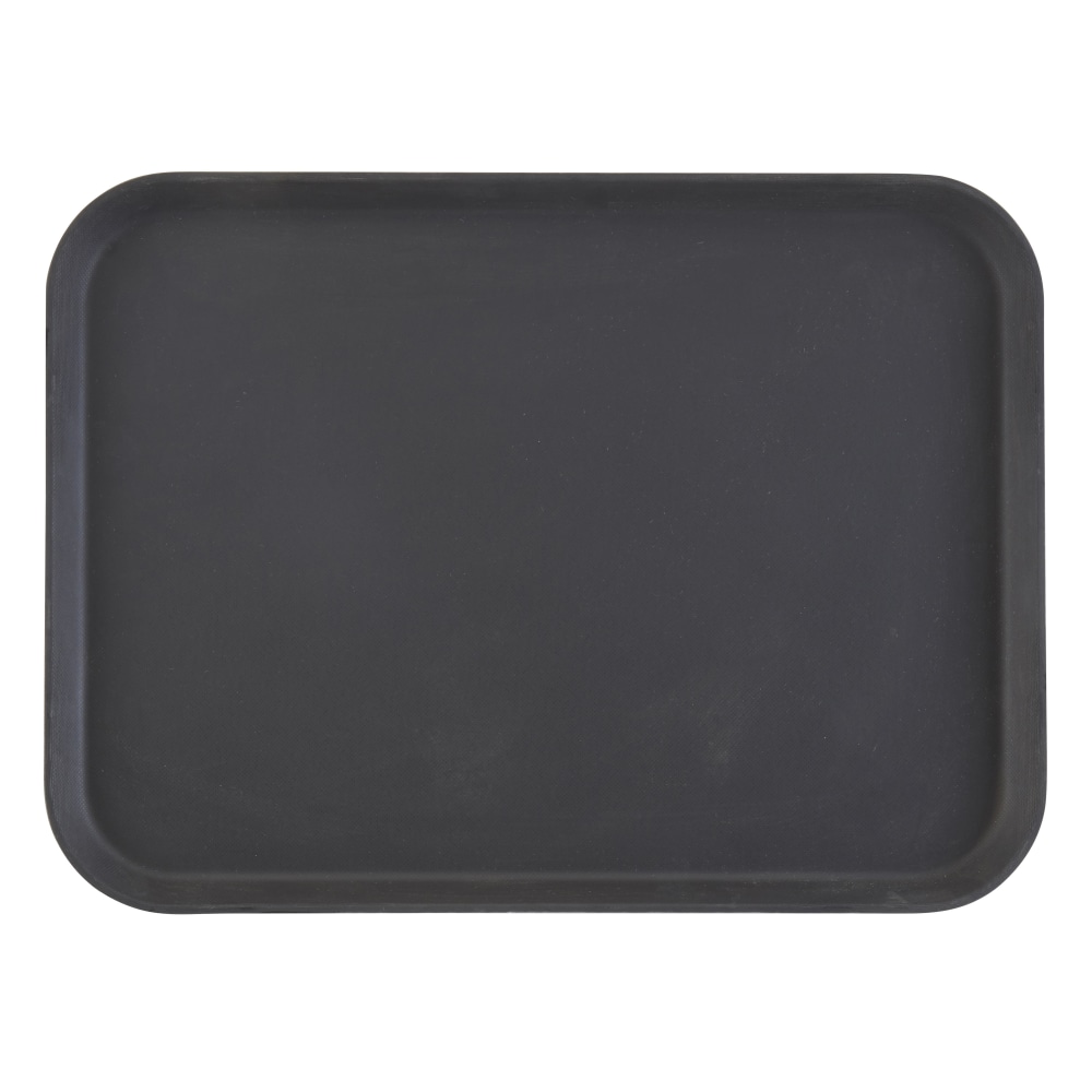 Cambro Rectangular Camtread Trays, 15in x 20in, Black, Set Of 12 Trays MPN:1520CT110
