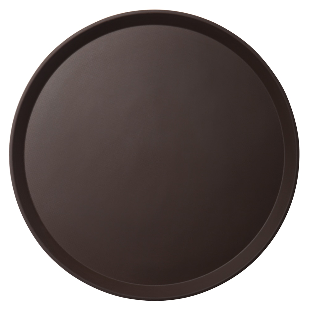 Cambro Round Polytread Trays, 16in, Tavern Tan, Set Of 12 Trays MPN:1600CT138