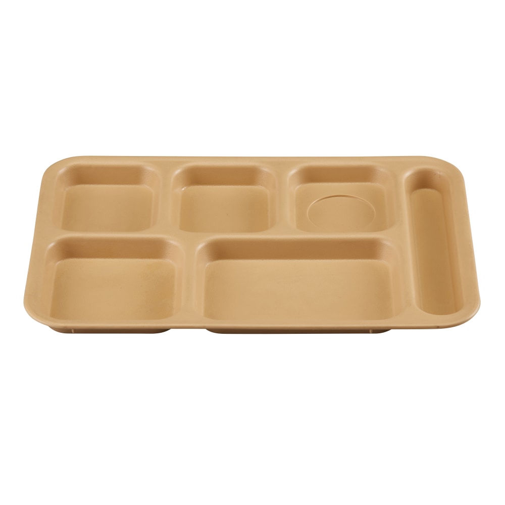 Cambro Co-Polymer Compartment Trays, Tan, Pack Of 24 Trays MPN:BCT1014161