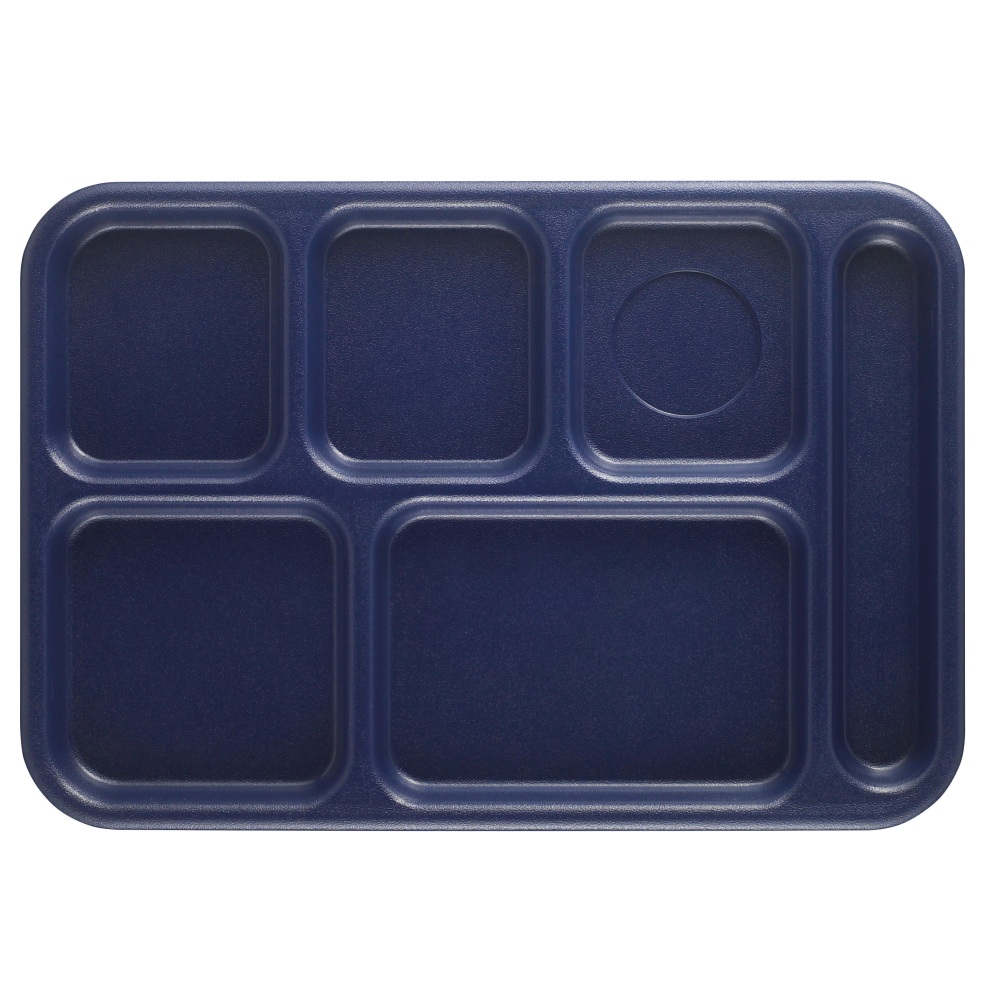Cambro Co-Polymer Compartment Trays, Navy Blue, Pack Of 24 Trays MPN:BCT1014186
