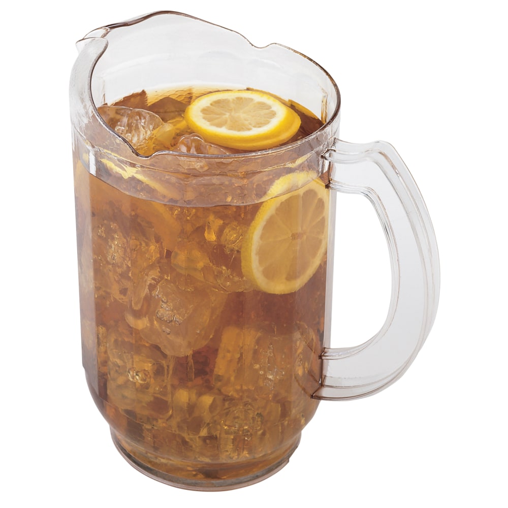 Cambro Camwear PL60CW135 Pitchers, 60 Oz, Clear, Pack Of 6 Pitchers MPN:CAMPL60CW135