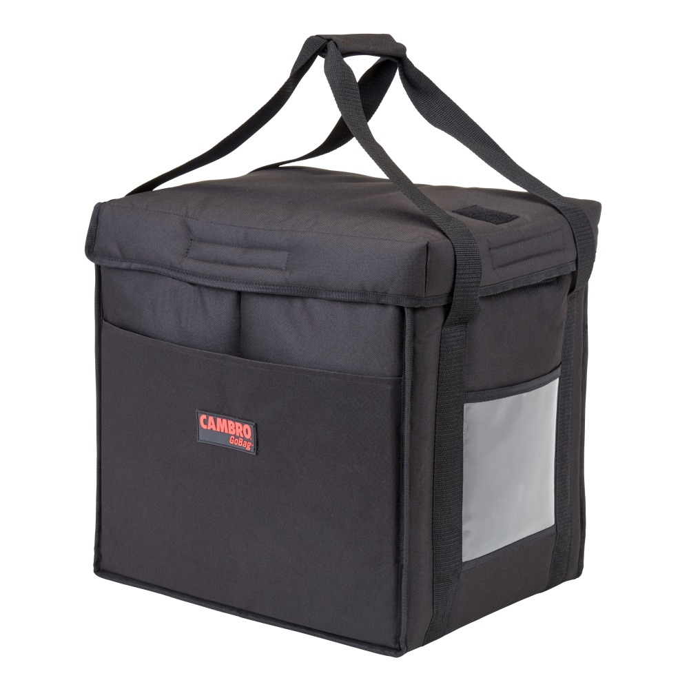 Cambro Delivery GoBags, 12in x 15in x 15in, Black, Set Of 4 GoBags MPN:GBD121515110