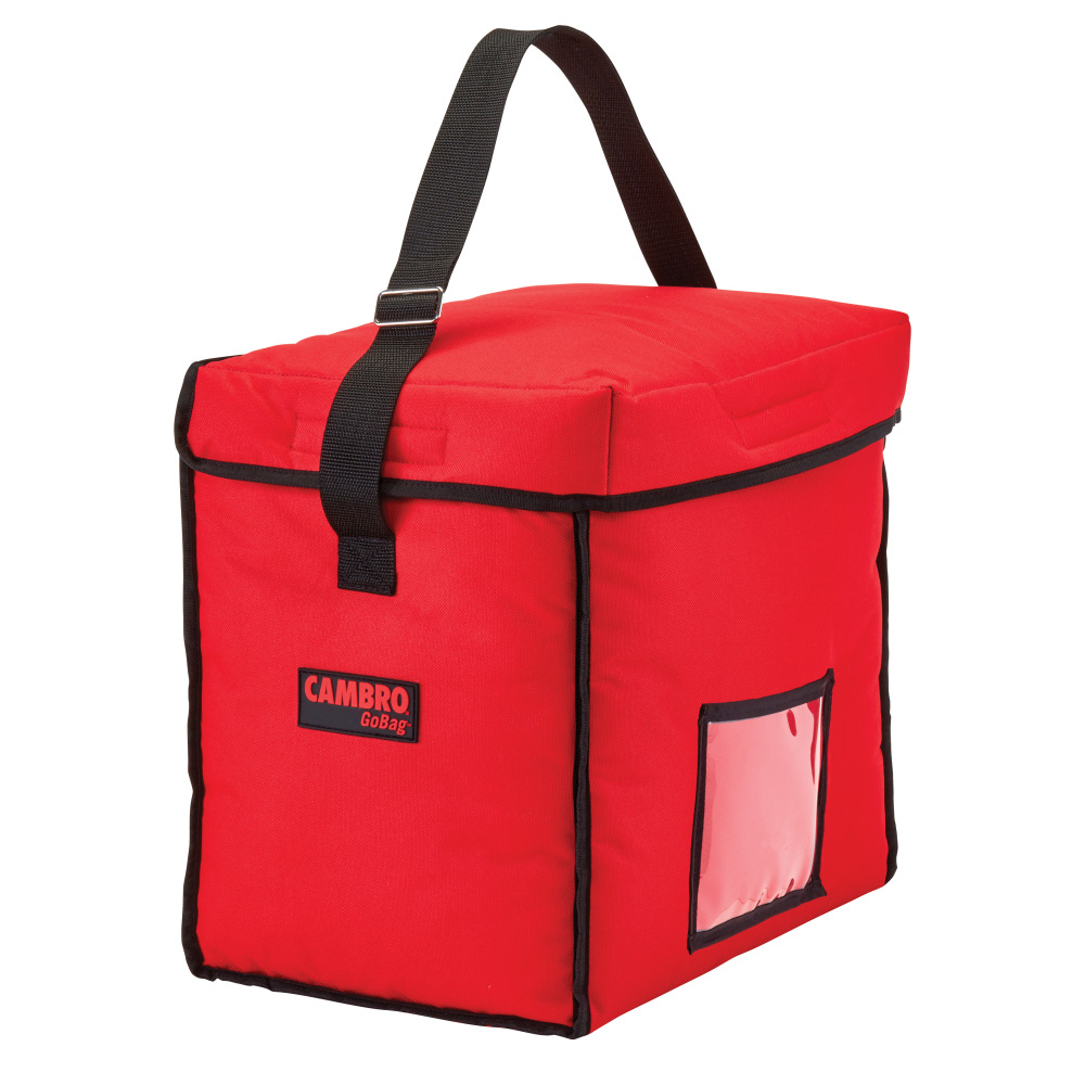 Cambro Delivery GoBags, 13in x 9in x 13in, Red, Set Of 4 GoBags MPN:GBD13913521