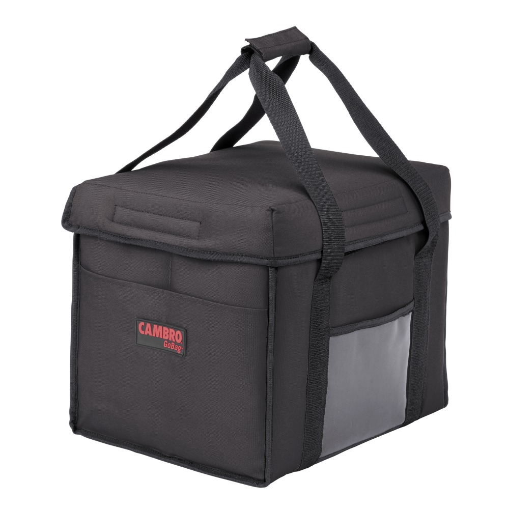 Cambro Delivery GoBags, 15in x 12in x 12in, Black, Set Of 4 GoBags MPN:GBD151212110
