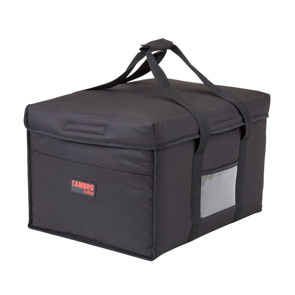 Cambro Delivery GoBags, 18in x 14in x 12in, Black, Set Of 4 GoBags MPN:GBD181412110