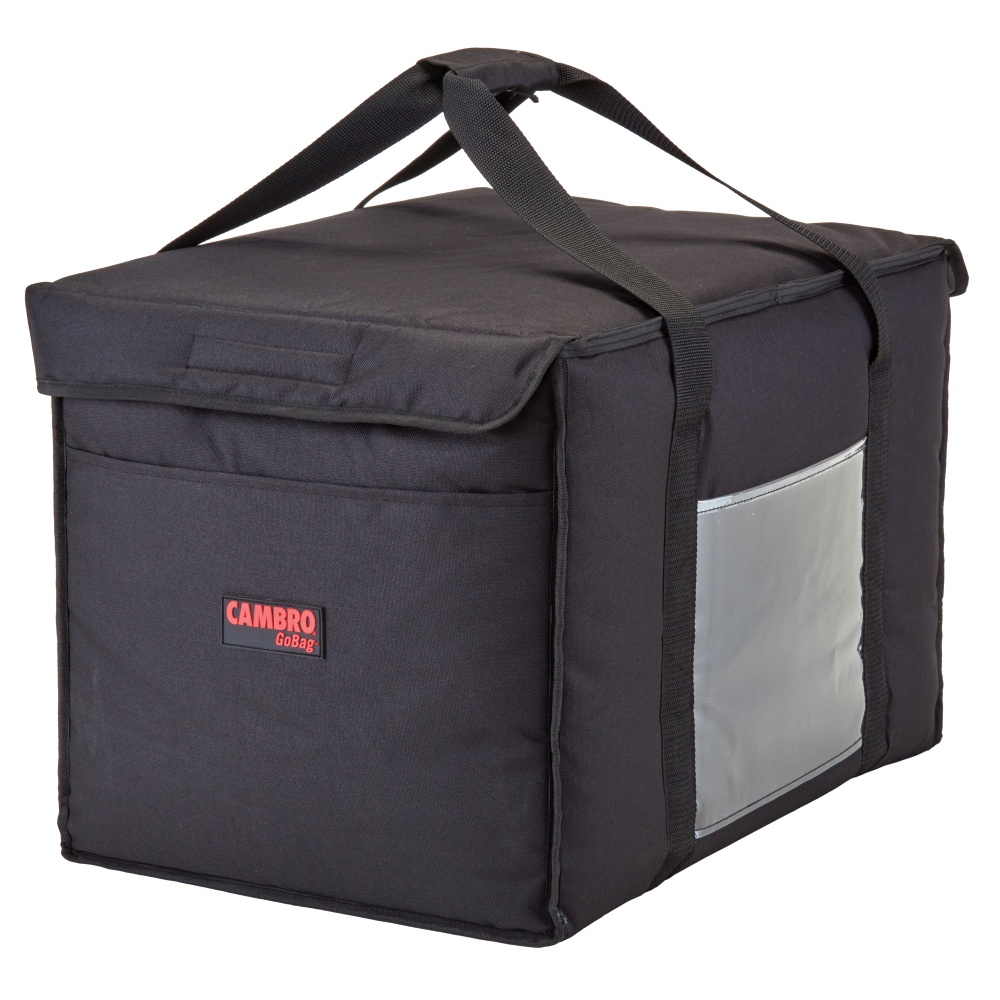 Cambro Delivery GoBags, 21in x 14in x 14in, Black, Set Of 4 GoBags MPN:GBD211414110