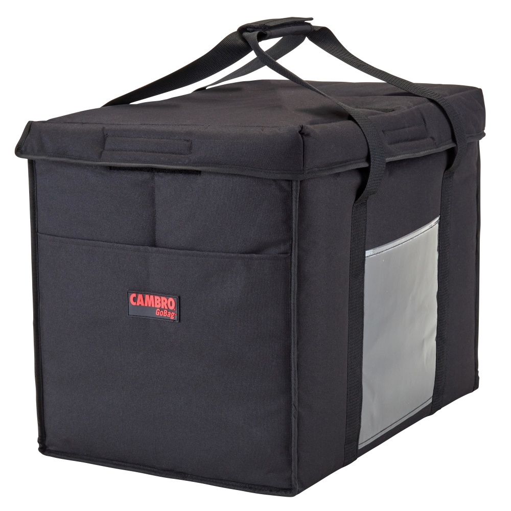 Cambro Delivery GoBags, 21in x 14in x 17in, Black, Set Of 4 GoBags MPN:GBD211417110