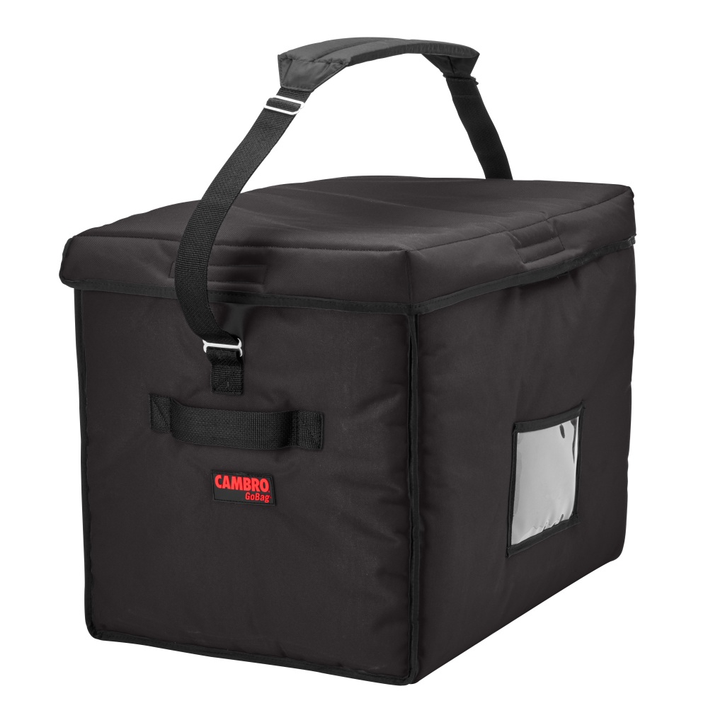 Cambro Delivery GoBags, 21in x 15in x 17in, Black, Set Of 4 GoBags MPN:GBD211517110