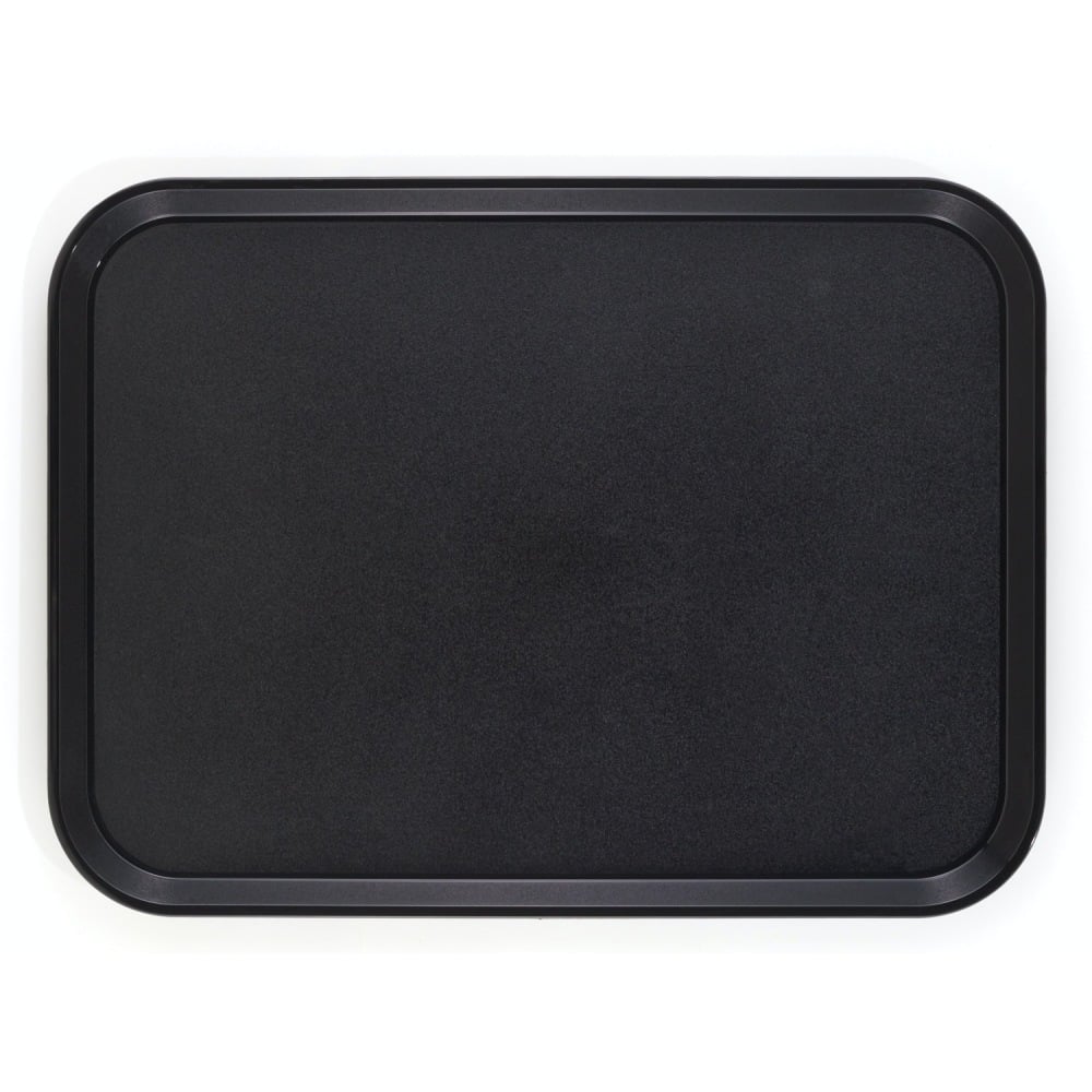 Cambro Fast Food Trays, 14in x 18in, Black, Pack Of 12 Trays MPN:IG1418FF110