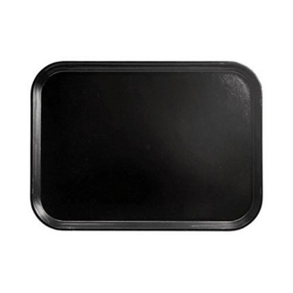 Cambro Polytread Rectangular Serving Tray, 14in x 18in, Black MPN:PT1418110