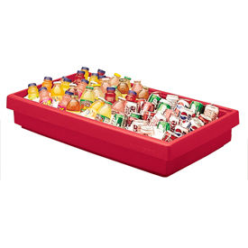 Cambro BUF72158 - Buffet Bar 24 x 67 Hot Red BUF72158