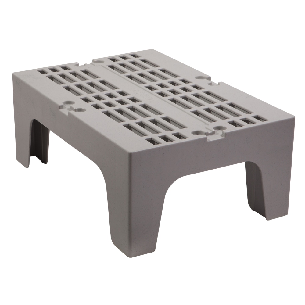 Cambro Vented Dunnage Rack, 12inH x 21inW x 30inD, Speckled Gray MPN:CAMDRS300480