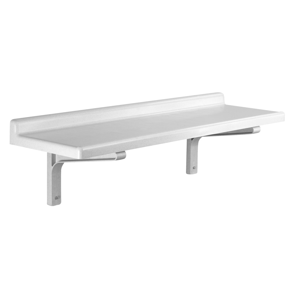 Cambro Camshelving 14in x 48in Wall Shelving, Speckled Gray, CSWS1448SK480 MPN:CSWS1448SK480