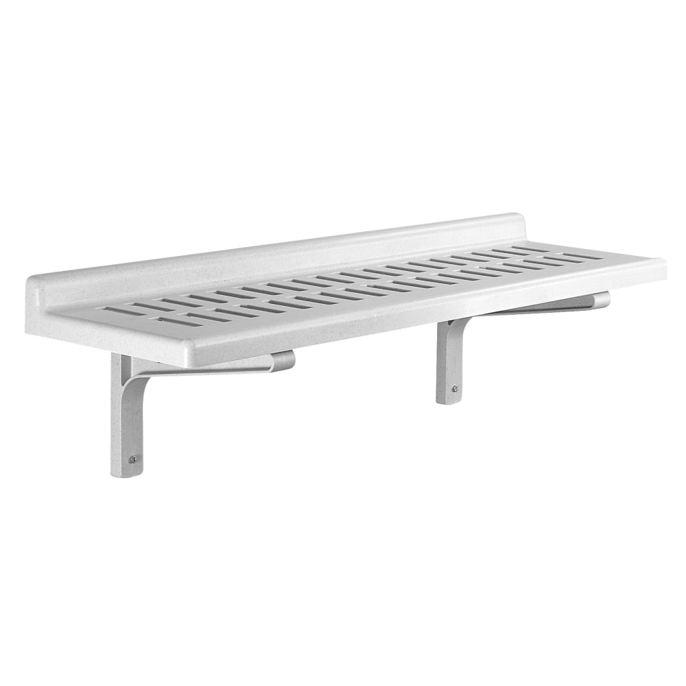 Cambro Camshelving 14in x 48in Wall Shelving, Speckled Gray, CSWS1448VK480 MPN:CSWS1448VK480