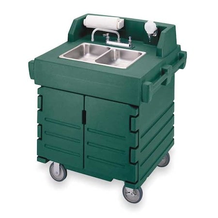 Portable Hand Sink 14 in x 10 in, 2, Polyethylene MPN:EAKSC402192