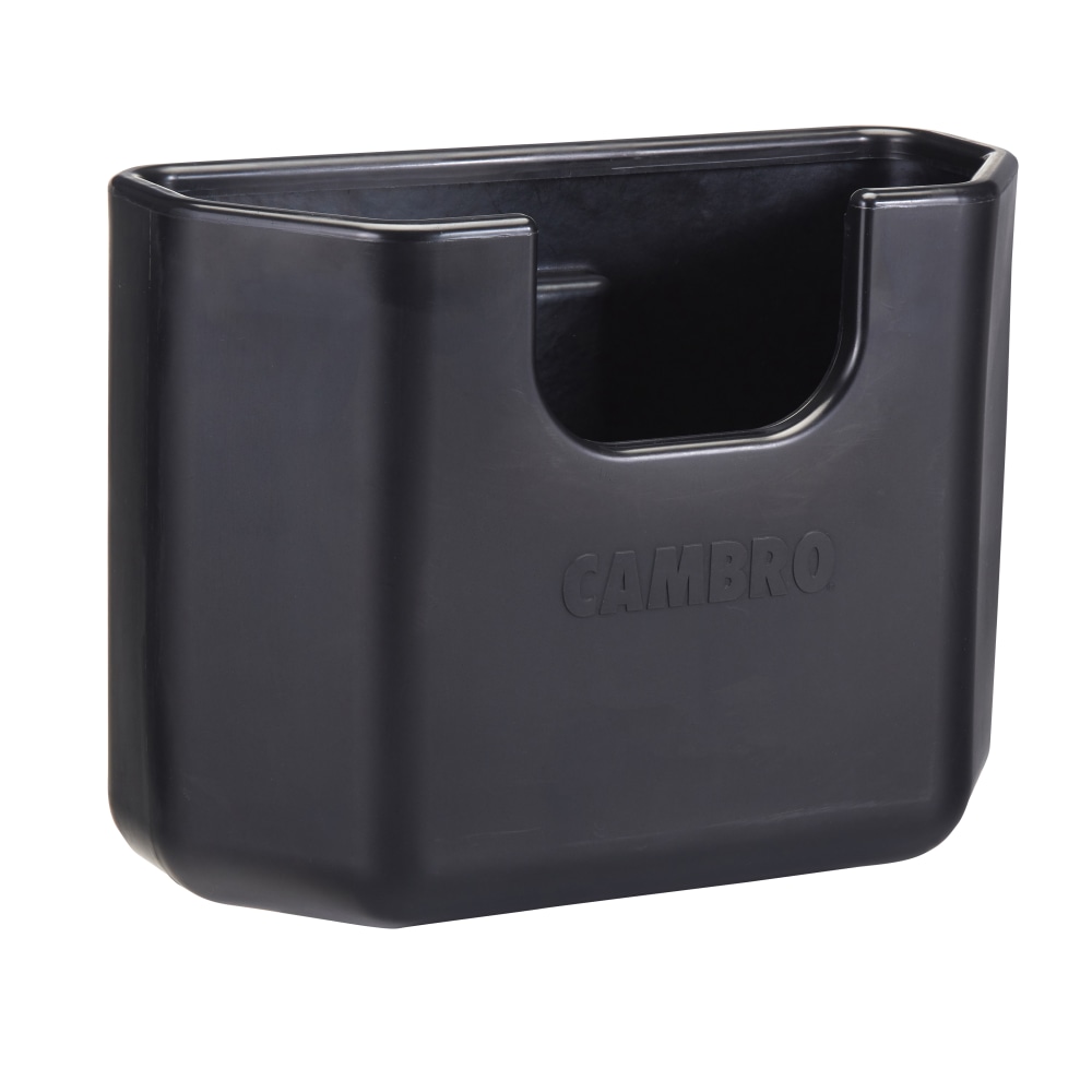 Cambro Quick Connect Bin, Medium Size, 7in x 16in x 12 2/8in, Black MPN:QCSB110