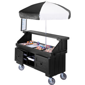 Cambro CVC724110 - Camcruiser Vending Cart 4 full size pans 6