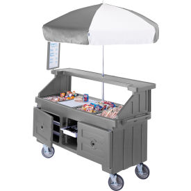 Cambro CVC724191 - Camcruiser Vending Cart 4 full size pans 6