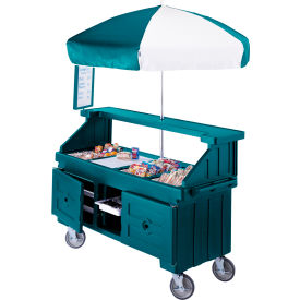 Cambro CVC724192 - Camcruiser Vending Cart 4 full size pans 6