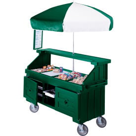 Cambro CVC724519 - Camcruiser Vending Cart 4 full size pans 6