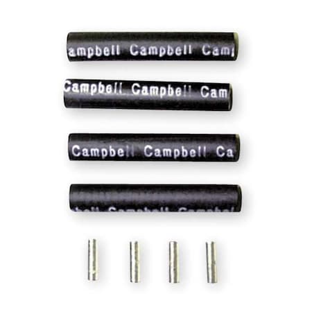 Heat Shrink Splice Kit, Heavy Wall, 2:1 I.D. Shrink Ratio, Black MPN:LSK4 B
