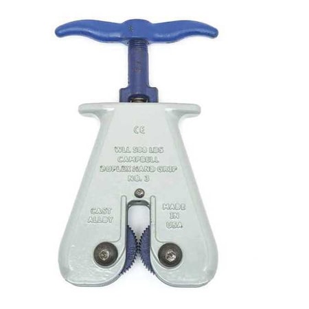 Duplex Hand Grip Clamp, with 2
