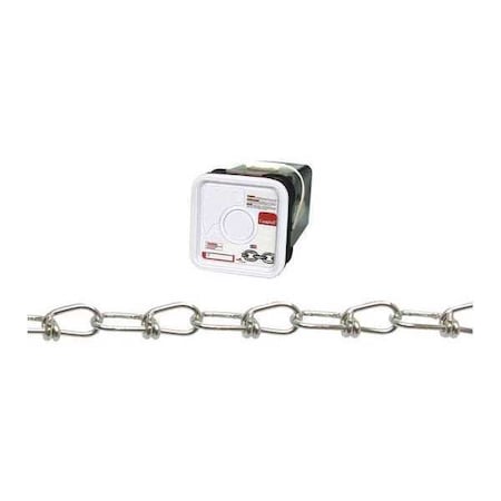 2/0 Double Loop (Inco) Chain, Yellow Polycoat, 200' per Square Pail MPN:PD0752496N