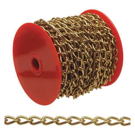 No. 90 Hobby/Craft Twist Chain, Nickel Plated, 82' per Reel MPN:T0719027