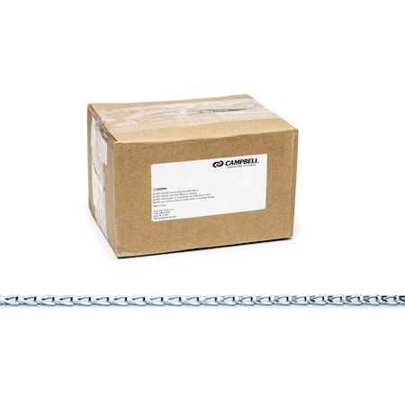 No. 8 Sash Chain, Zinc Plated, 100' per Carton MPN:T0890824N