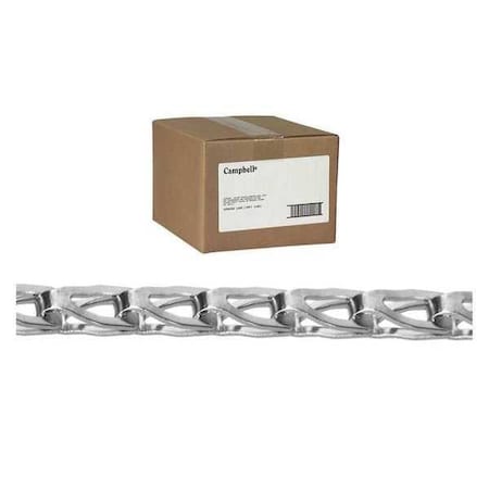 No. 25 Sash Chain, Zinc Plated, 100' per Carton MPN:T0892524N