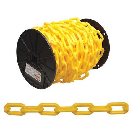 No. 8 Plastic Chain, Yellow, 60' per Reel MPN:T0990837