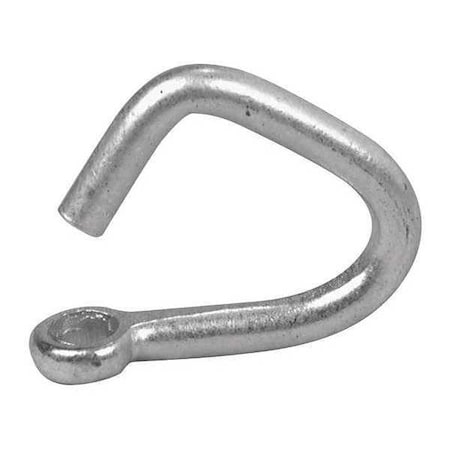3/16 in Cold Shut, Steel, Zinc Plated MPN:T4900324
