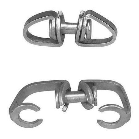 Open Eye Swivel, 1/0 & 2/0 Inco (Double Loop) Chain, No. 1020 MPN:T5901024