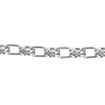 4/0 Bk Lock Link Singleloop Chain MPN:0744024