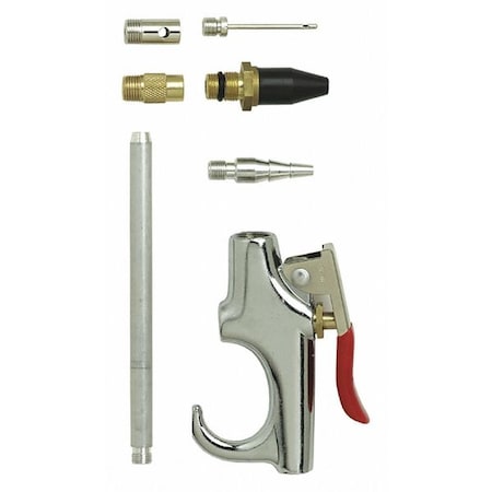 Pneumatic Kit Blow Gun, 7pcs. MPN:MP514100AV