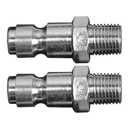Air Plug, 3/8 in Automotive, 1/4 in Male NPT MPN:PA101100AV