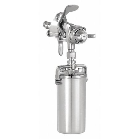 Spray Gun, 2 cfm, 8 fl oz Cup, 1.8mm Nozzle MPN:DH550000AV
