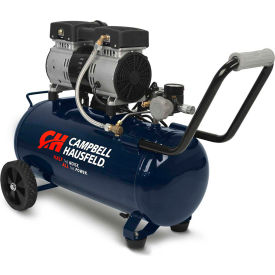 Campbell Hausfeld® DC080500 Quiet Air Portable Compressor 1 HP 8 Gal Horizontal 2.4 CFM DC080500