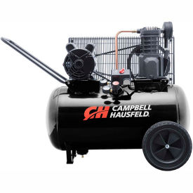 Campbell Hausfeld® VT6182 Portable Electric Air Compressor 3.7 HP 20 Gallon Horiz10.2 CFM VT6182