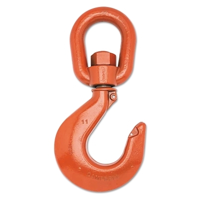 Alloy Swvl Hoist Hk w/Latch Pl #11 11T MPN:3953115PL
