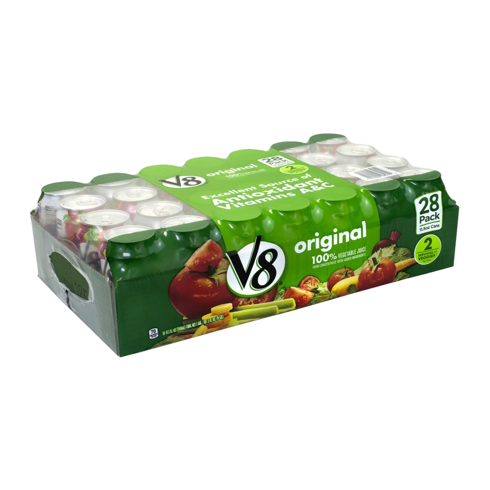 V8 Original Vegetable Juice, 11.5 oz, 24 Count MPN:18560