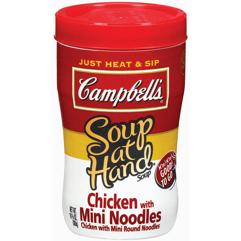 Campbells Soup At Hand, Chicken With Mini Noodles, 10.75 Oz, Box Of 8 (Min Order Qty 2) MPN:14982