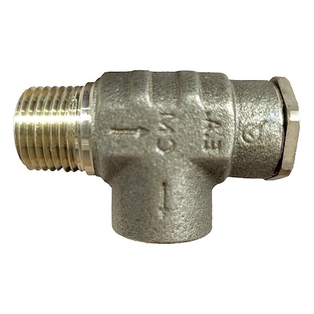 Relief Valve, 3/4 x 1/2 In, 75 psi, Brass MPN:RV3NLF