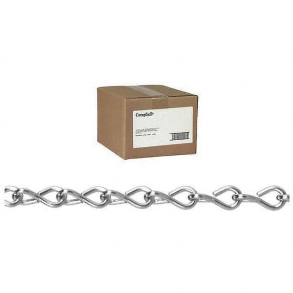 Weldless Chain, Product Service Code: 4010 , Chain Type: Single Jack , Material: Steel , Finish: Zinc-Plated , For Lifting: No  MPN:T0801224N