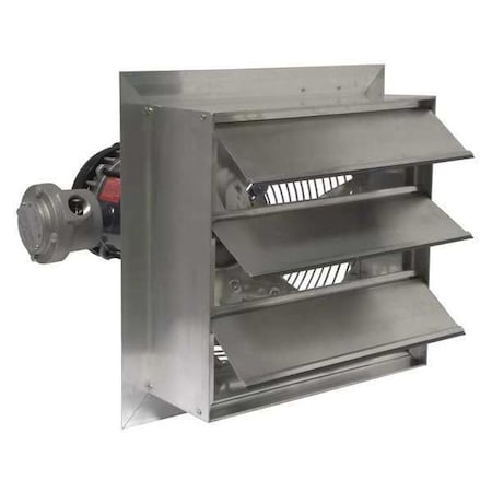 ShtMt Hzd ExhFn, 12In Bl, Alm, 115/208-230V MPN:AX12-4