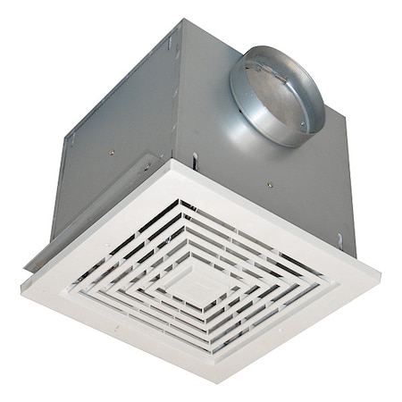 Exhaust Fan, Ceiling, Round, Steel MPN:CBF150