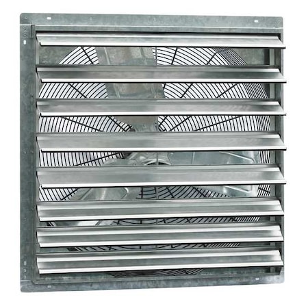 Shutter Fan, 30In Bld Dia, Galvalume, 120 MPN:GSF2-30B