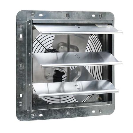 Shutter Fan, 12In Bld Dia, Galvalume, 120 MPN:GSF3-12A