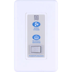 Canarm® Indoor Wall Control For Industrial Fan White RREM-DCQ014-W