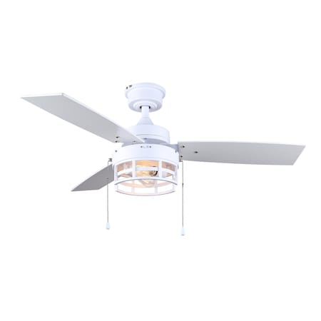 CeilingFan, White, 42inDia, 3Blade MPN:CF42ATT3WH